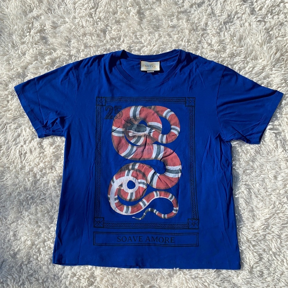 Blue Gucci Shirt